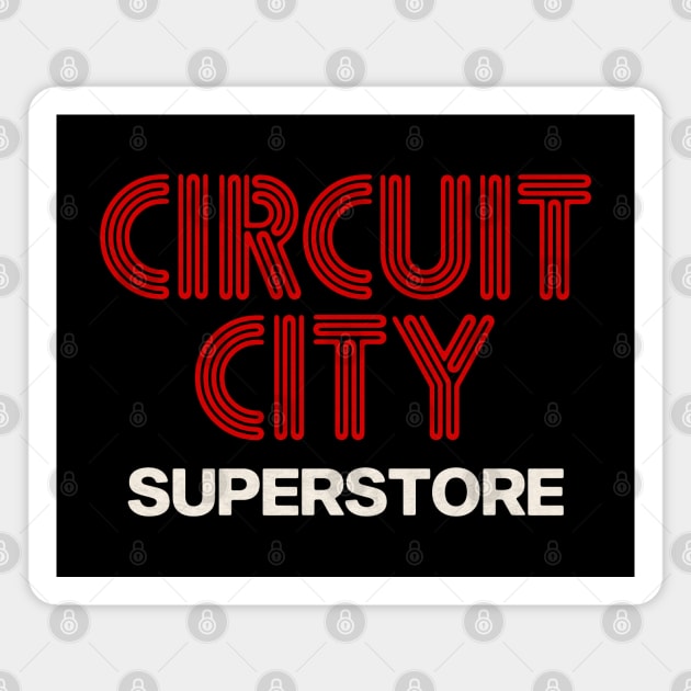 Circuit City Electronics Superstore Magnet by Turboglyde